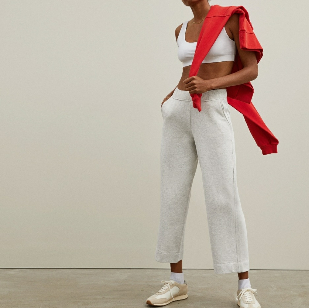Everlane Wide Leg Track Pant
